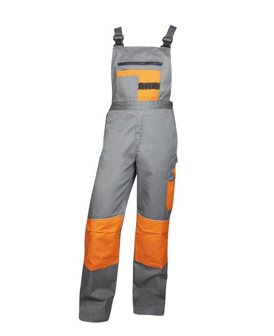 Kalhoty s laclem ARDON®2STRONG šedo-oranžová Šedá