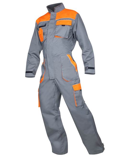 Overal ARDON®2STRONG šedo-oranžová Šedá
