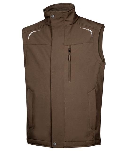 Softshellová vesta ARDON®R8ED+ hnědá - DOPRODEJ Hnědá