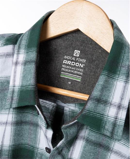 Košile ARDON®OPTIFLANNELS zelená Zelená