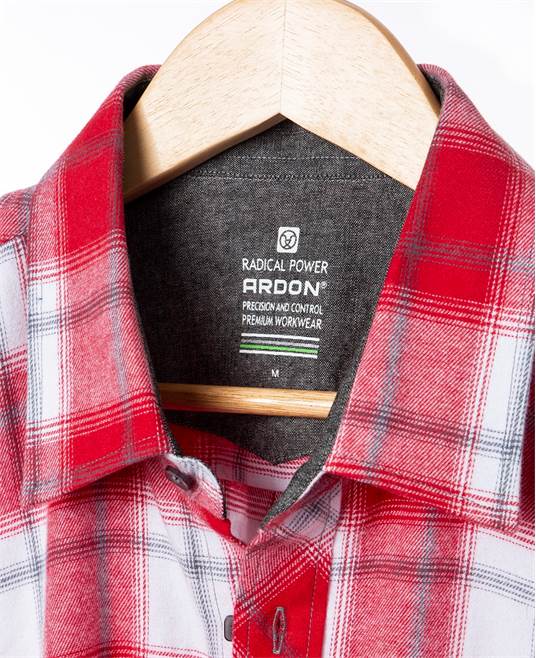 Košile ARDON®OPTIFLANNELS červená Červená