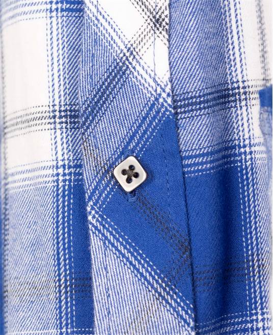 Košile ARDON®OPTIFLANNELS středně modrá royal Modrá (královská)