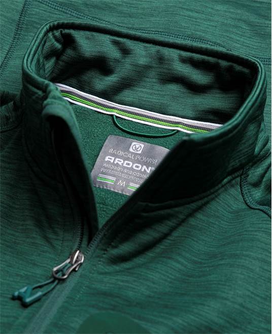 Mikina ARDON®BREEFFIDRY melange zelená Zelená