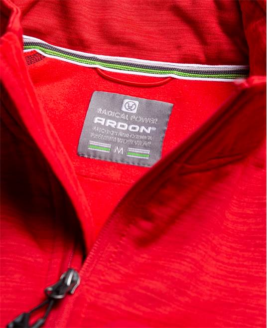 Mikina ARDON®BREEFFIDRY melange červená Červená