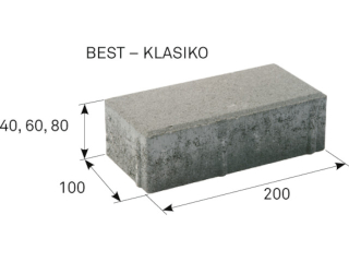 BEST-KLASIKO ROVNÉ/6CM PŘÍRODNÍ