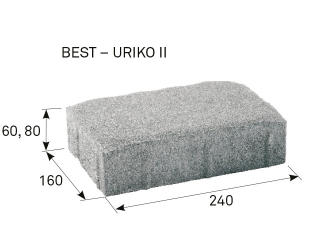 BEST-URIKO II/8CM PŘÍRODNÍ
