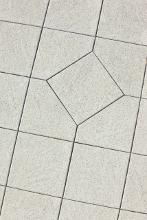 BEST-TERASOVÁ RUBIO BÍLÁ TRYSKANÁ/5CM, 50x50CM
