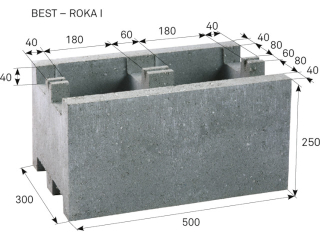 BEST-ROKA II/12CM ANTRACITOVÁ