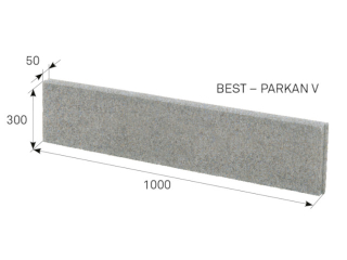 BEST-PARKAN V/30CM ČERVENÁ/1M