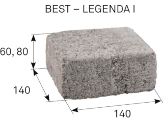 BEST-LEGENDA I/6CM COLORMIX BRILANT