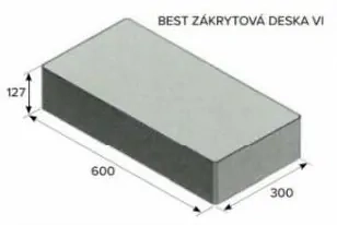 BEST-ZÁKRYTOVÁ DESKA VI/12,7CM COLORMIX ARABICA