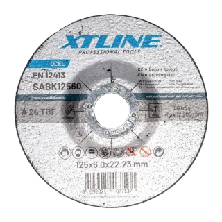 XTLINE Kotouč brusný na ocel | 180x6,0x22,2 mm