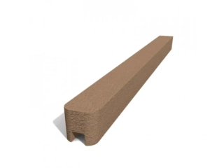 Sloupek betonový koncový - dřevo