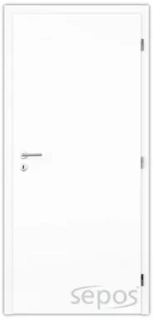 EBC plné - lakované bílé