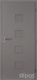 QUADRA plné - CPL laminované klasik