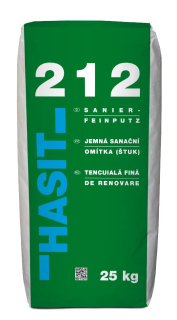 HASIT 212 Jemná sanační omítka (štuk)