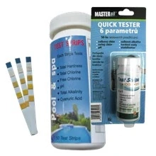 Mastersil Quick tester-papírky 3 parametry-pH,Cl,Al - 50ks/krab.-323, BCh