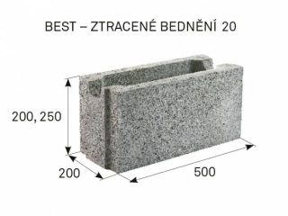 Best ztracené bednění 20