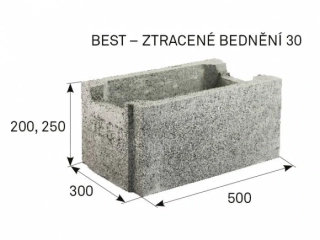 Best ztracené bednění 30