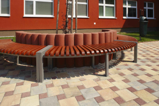 BEST-PALISÁDA MASIV/60CM KARAMELOVÁ