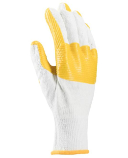 Máčené rukavice ARDONSAFETY/ROYD 10/XL - s prodejní etiketou DOPRODEJ Žlutá