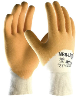 ATG® máčené rukavice NBR-Lite® 34-985 Oranžová