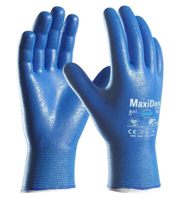 ATG® máčené rukavice MaxiDex® 19-007 Modrá