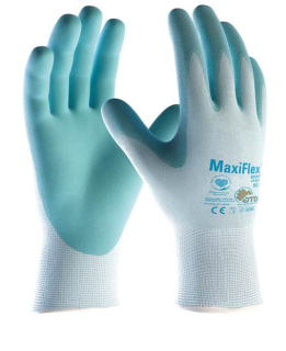 ATG® máčené rukavice MaxiFlex® Active™ 34-824 Zelená (světlá)