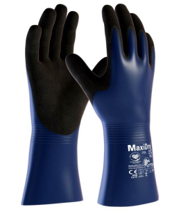 ATG® chemické rukavice MaxiDry® Plus™ 56-530 Modrá