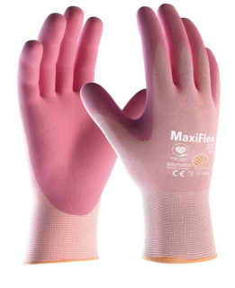 ATG® máčené rukavice MaxiFlex® Active™ 34-814 Růžová