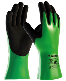 ATG® chemické rukavice MaxiChem® 56-630 DOPRODEJ Zelená