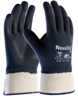 ATG® máčené rukavice NovaTril® 24-196 09/L DOPRODEJ Modrá