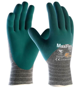 ATG® máčené rukavice MaxiFlex® Comfort™ 34-925 DOPRODEJ Zelená