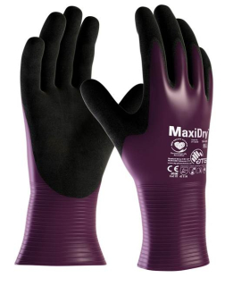 ATG® máčené rukavice MaxiDry® 56-426 Fialová