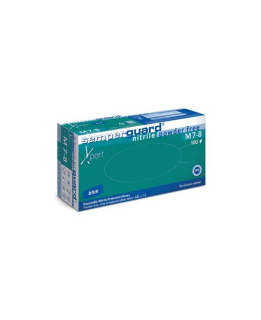 Jednorázové rukavice SEMPERGUARD® XPERT - nepudrované Modrá
