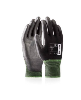 Máčené rukavice ARDON®PURE TOUCH BLACK Černá