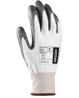 Protiřezné rukavice ARDON®STORM TOUCH Bílá