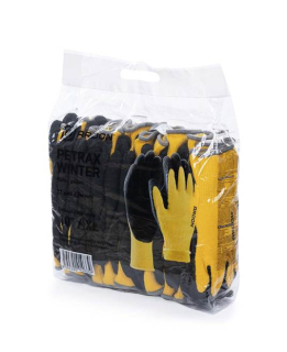 Zimní rukavice ARDON®PETRAX WINTER - maloobchodní balení 12 párů Žlutá