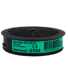 SUNDSTRÖM® SR 316 K1 Filtr - pro Polomasky a Celoobličejové masky H02-4212 DOPRODEJ