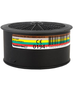 SUNDSTRÖM® SR 299-2 ABEK1HgP3 -pro Polomasky a Celoobličejové masky H02-6512