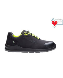 Bezpečnostní polobotka ARDON®SOFTEX S1P - neonová Černo-žlutá