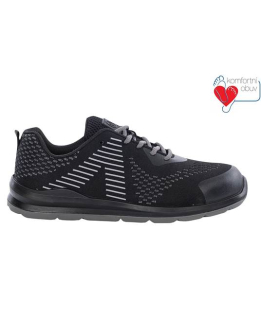 Bezpečnostní polobotka ARDON®FLYTEX S1P- černá Černá