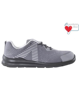 Bezpečnostní polobotka ARDON®FLYTEX S1P- šedá Šedá