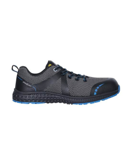 Pracovní polobotka ARDON®XLIGHT BLUE ESD O1 - modrá Černo-tyrkysová