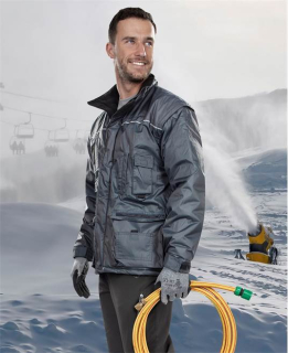 Zimní bunda ARDON®LINO šedá – DOPRODEJ