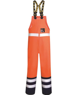 Voděodolné kalhoty s laclem ARDON®AQUA 501/A oranžová DOPRODEJ Oranžová
