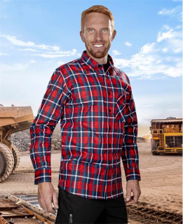 Flanelová košile ARDON®JONAH červená Červená