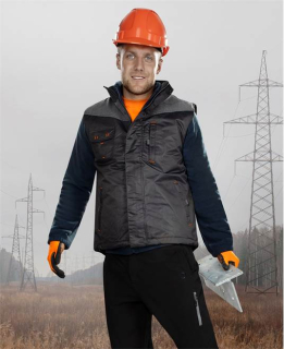 Zimní vesta ARDON®BEN černá – DOPRODEJ Černá