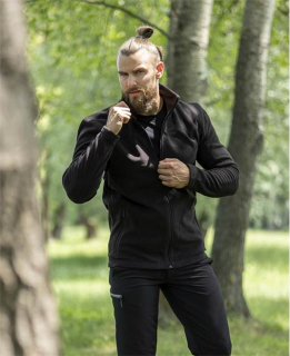 Mikina fleece ARDON®JOFLEX černá Černá
