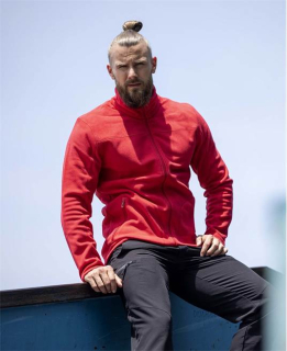 Mikina fleece ARDON®JOFLEX červená Červená